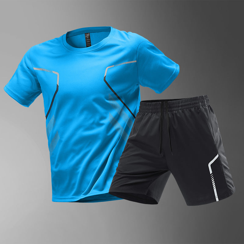 Breathable Short Sleeve Round Neck Active Tee