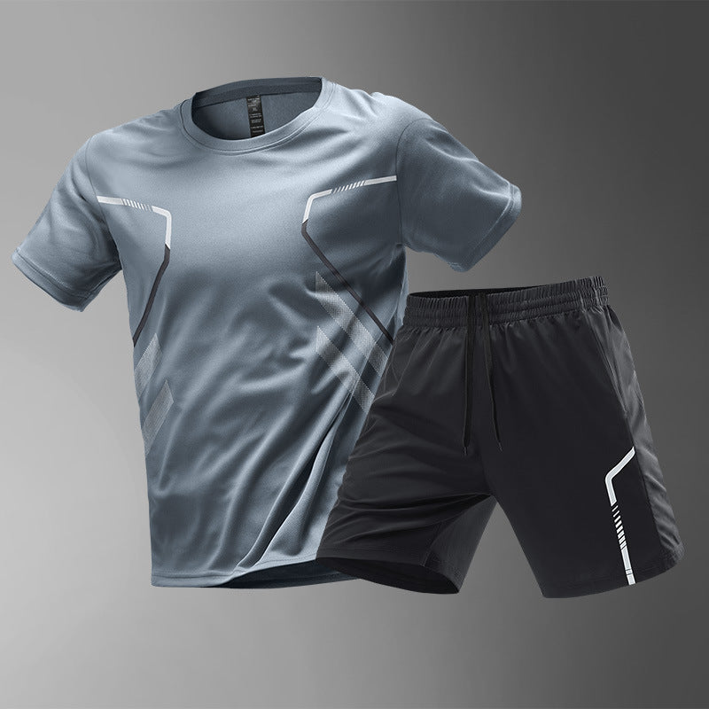 Breathable Short Sleeve Round Neck Active Tee