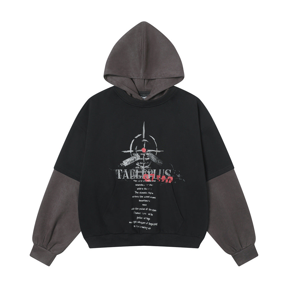 Patchwork Hoodie