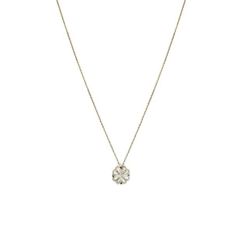 Leaf Clover Pendant Necklace