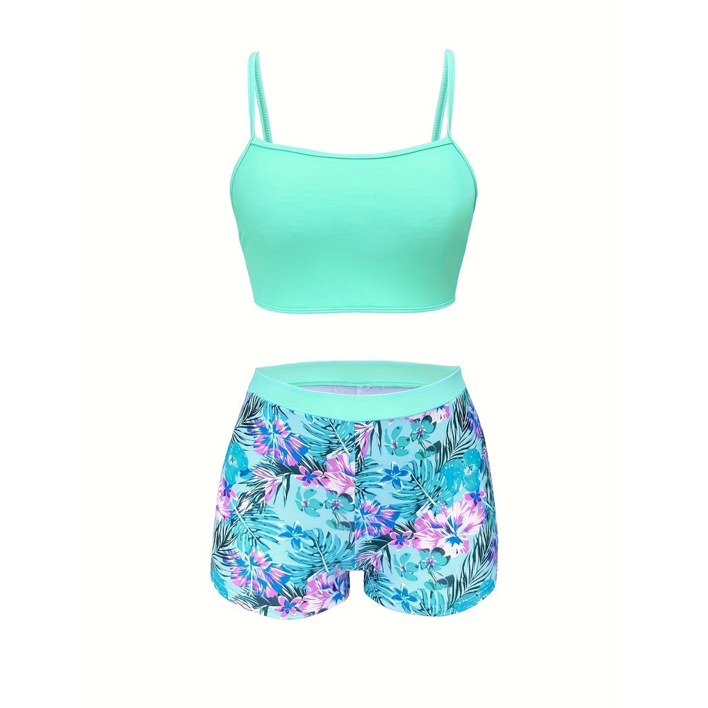 Slimming High Waiste Bikini Three Set