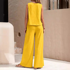 Solid Pants Sets