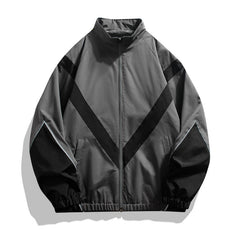 JJ Reflective  Zipper Jacket