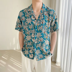 Cuban Collar  Shirt