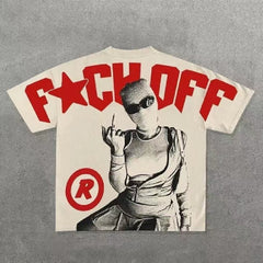 Retro Loose Short Sleeve