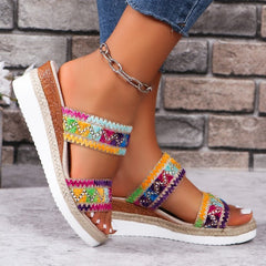 Strap Wedges Shoes