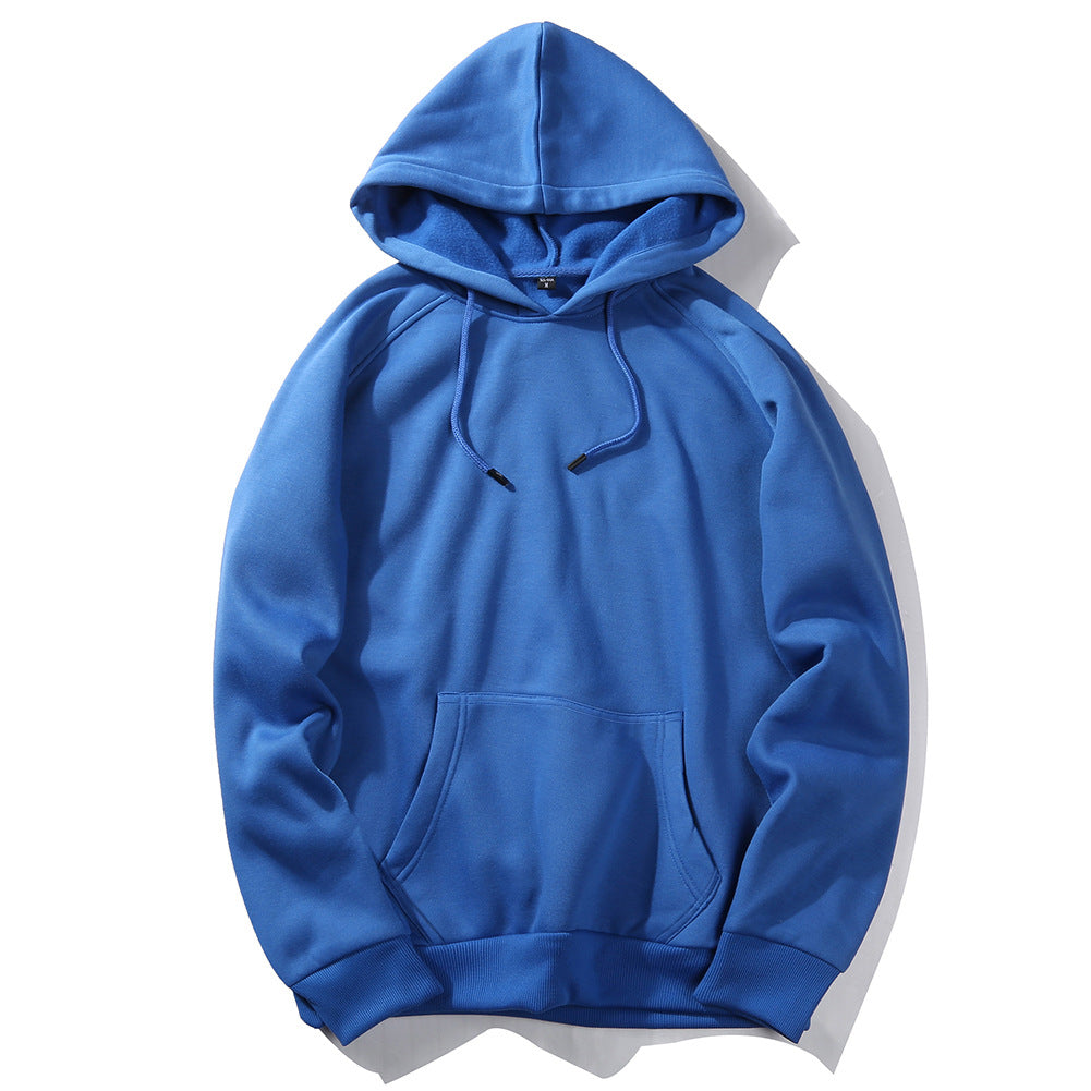 Loose Cool Blank Fleece Sweater Men's