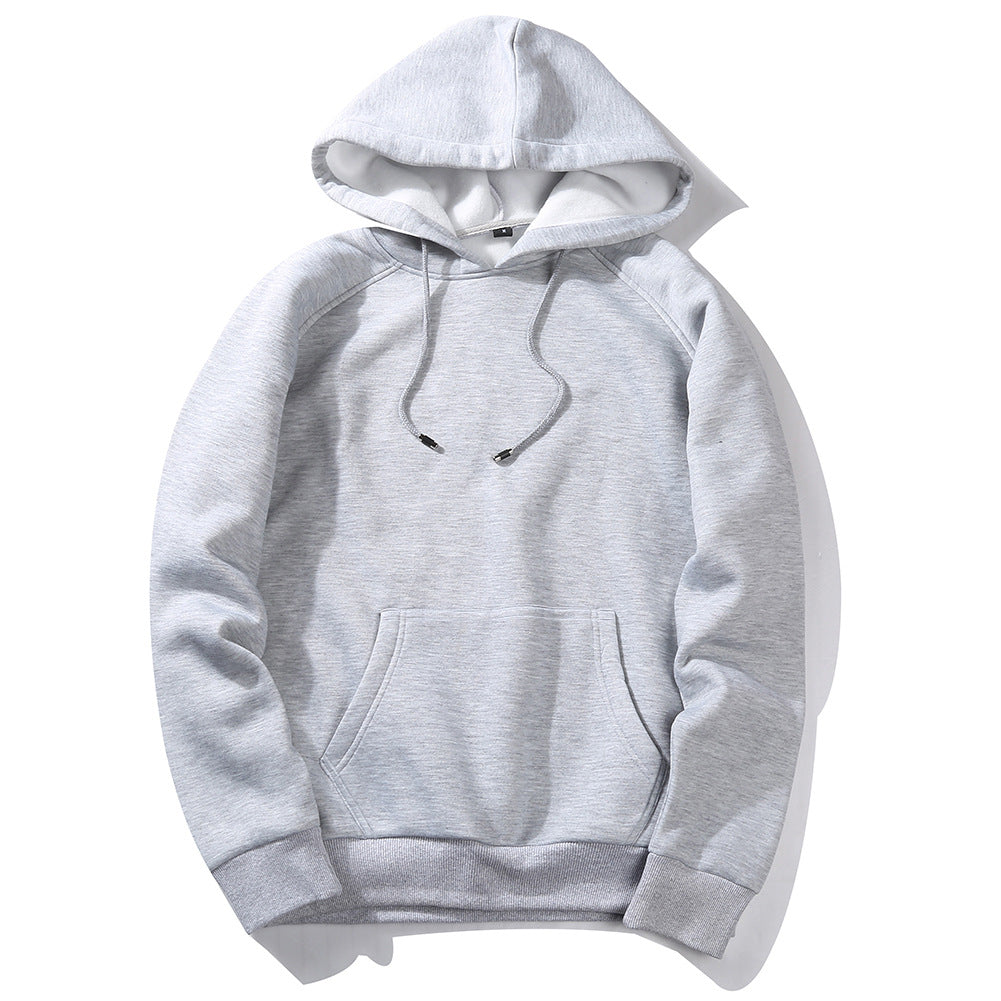Loose Cool Blank Fleece Sweater Men's
