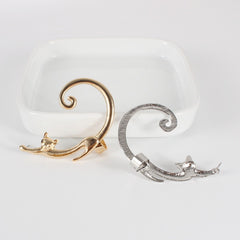 Cat Post Earring