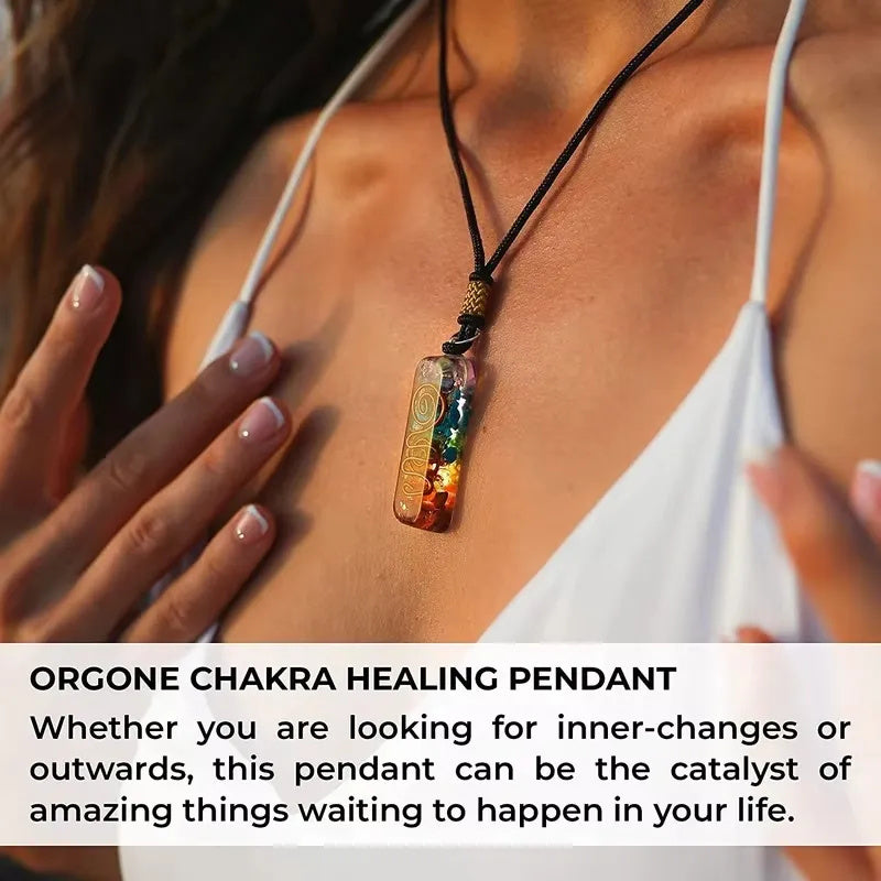 Reiki Healing Energy Crystal Pendant