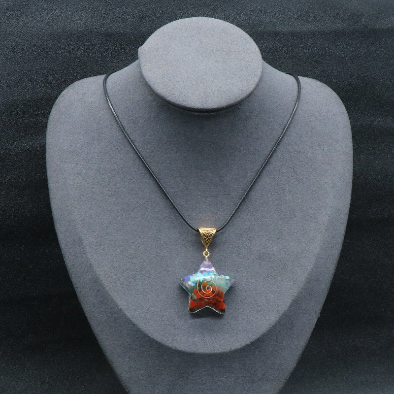 Reiki Healing Energy Crystal Pendant