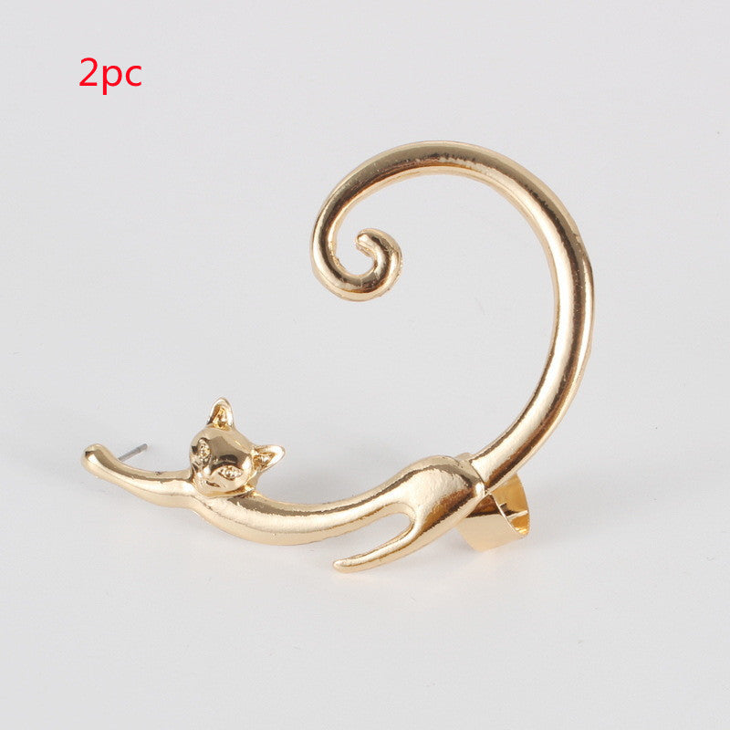 Cat Post Earring