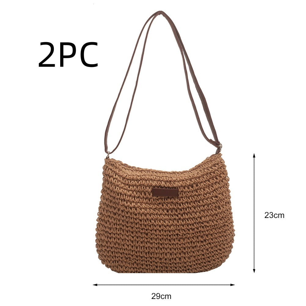 Straw Tote Bag