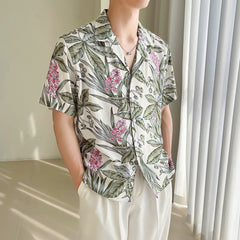 Cuban Collar  Shirt