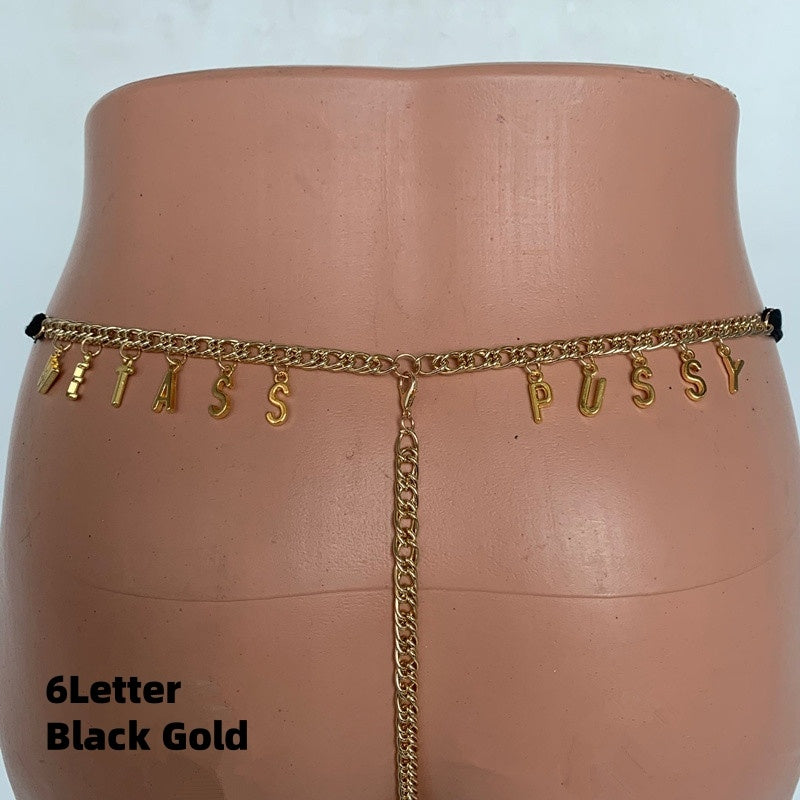 Exy G-String  Waist Body Chain Lace Thongs Jewelry Gift
