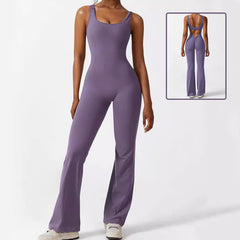 Gia Jumpsuits Fitness Yoga Long Pants