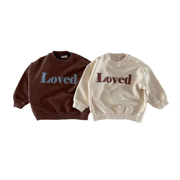 Comfortable Letter Crew Neck Top