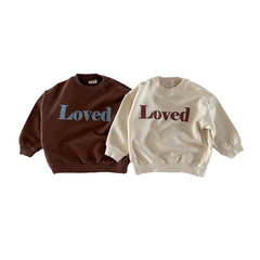 Comfortable Letter Crew Neck Top