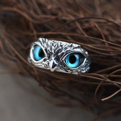 Demon Eye Owl Ring