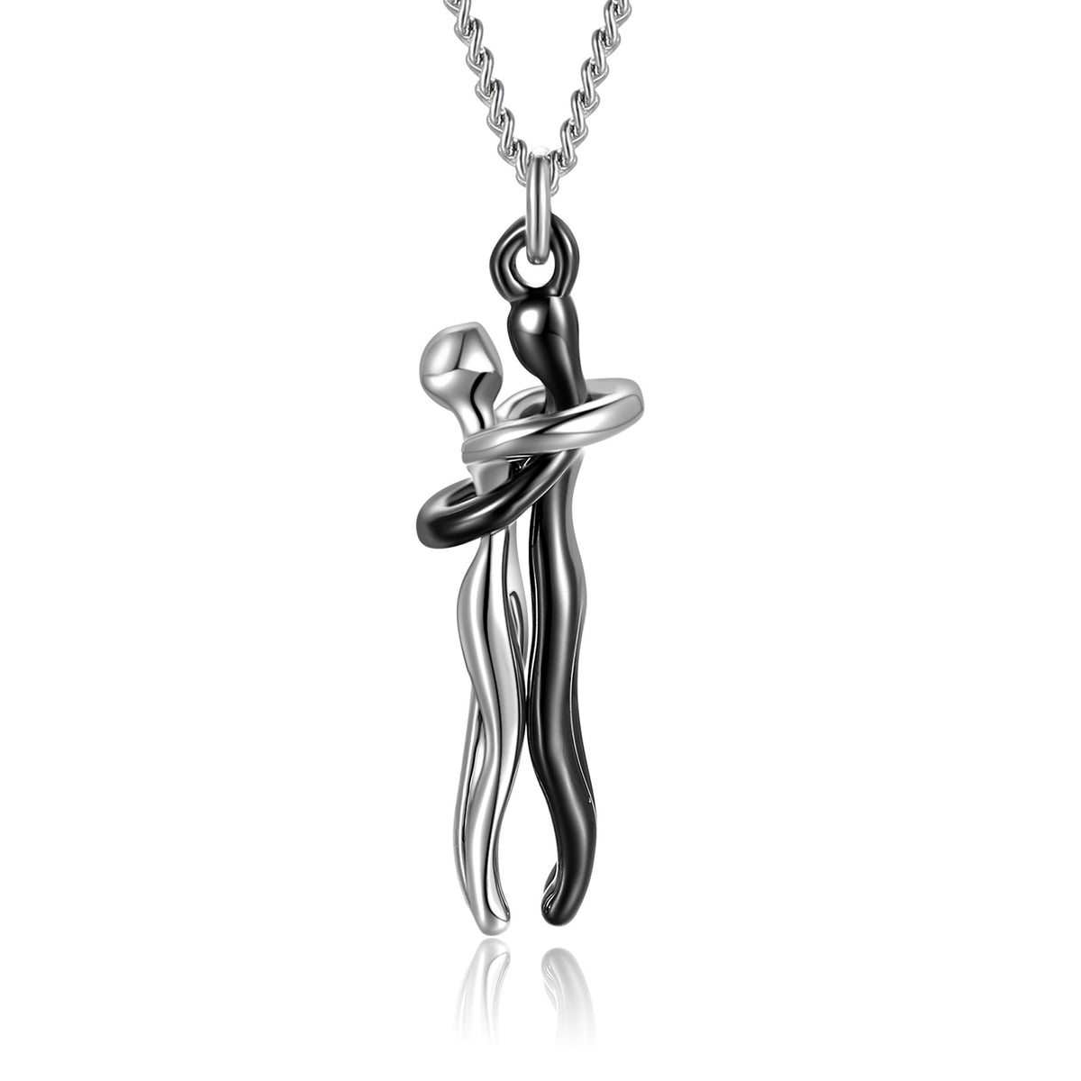 Love Hug Necklace Unisex  Valentine's Day Lover Gift