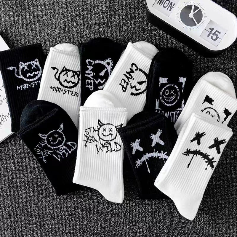 Mid-calf  Socks