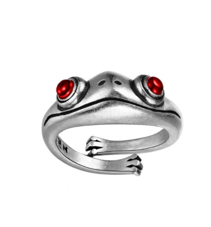 Demon Eye Owl Ring