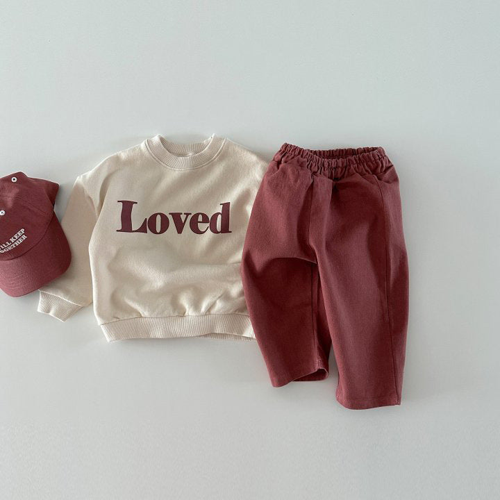 Comfortable Letter Crew Neck Top