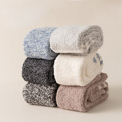 Coral Fleece  High Socks