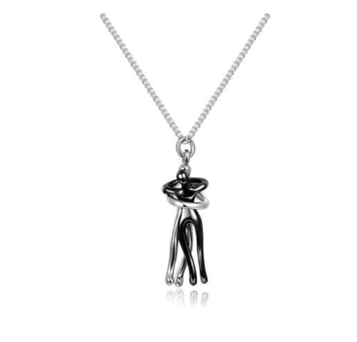 Love Hug Necklace Unisex  Valentine's Day Lover Gift