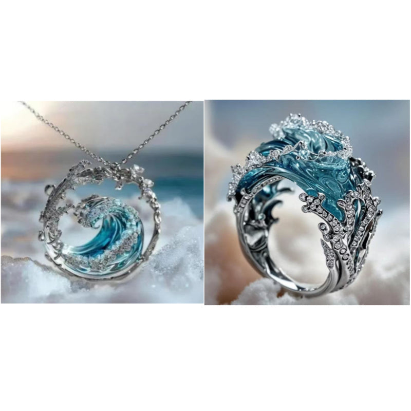 Spray Necklace Set