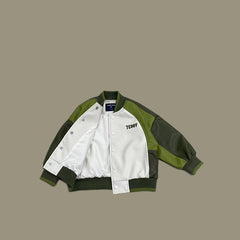 Colorblock Boys' Baseball Jacket