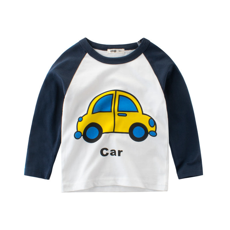 new boys' long sleeve T-shirt