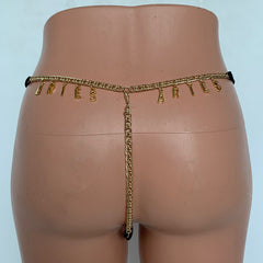 Exy G-String  Waist Body Chain Lace Thongs Jewelry Gift