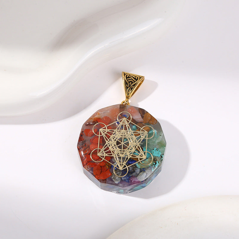 Reiki Healing Energy Crystal Pendant
