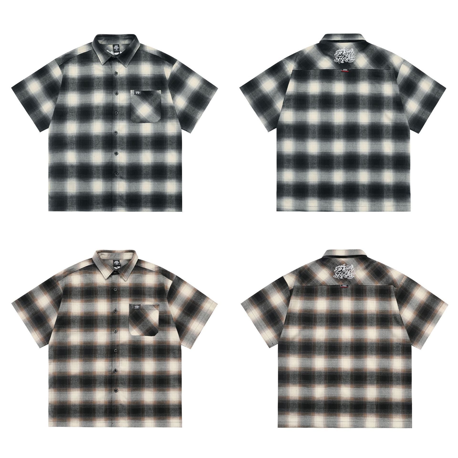 Larg Plaid  Shirt