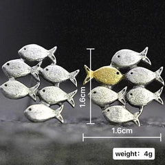 Goldfish Ear Studs