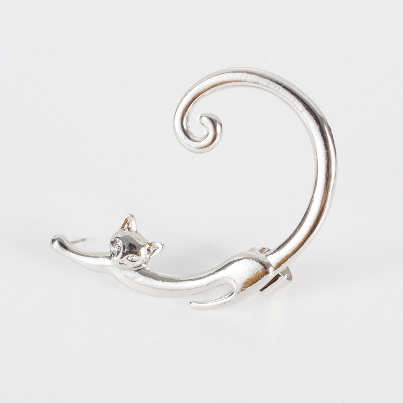Cat Post Earring