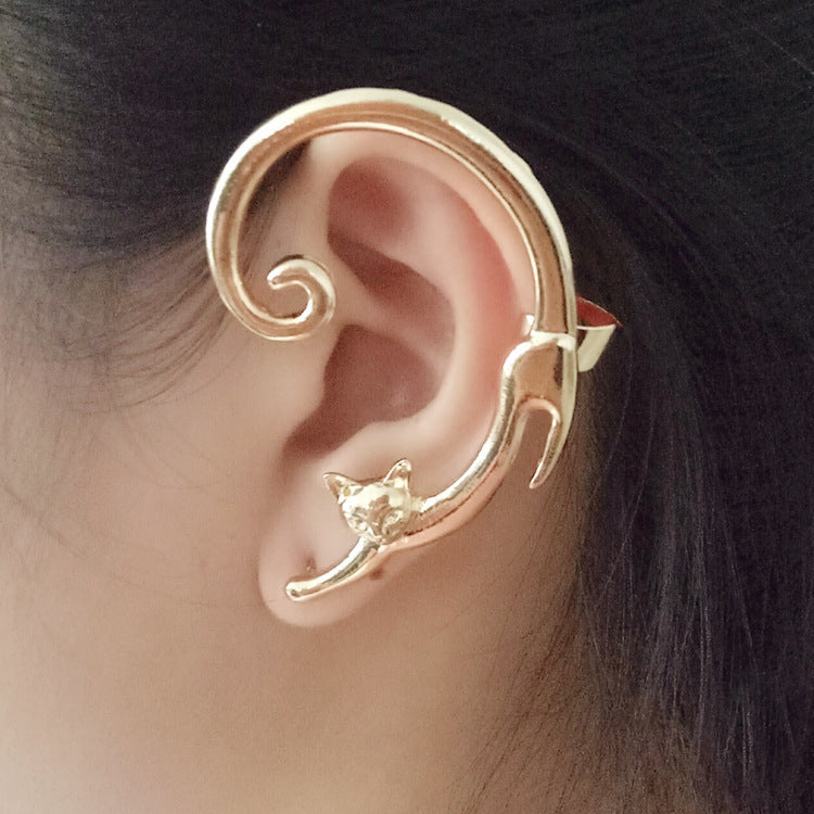 Cat Post Earring