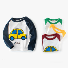new boys' long sleeve T-shirt