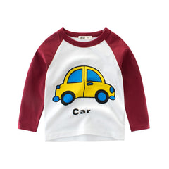 new boys' long sleeve T-shirt