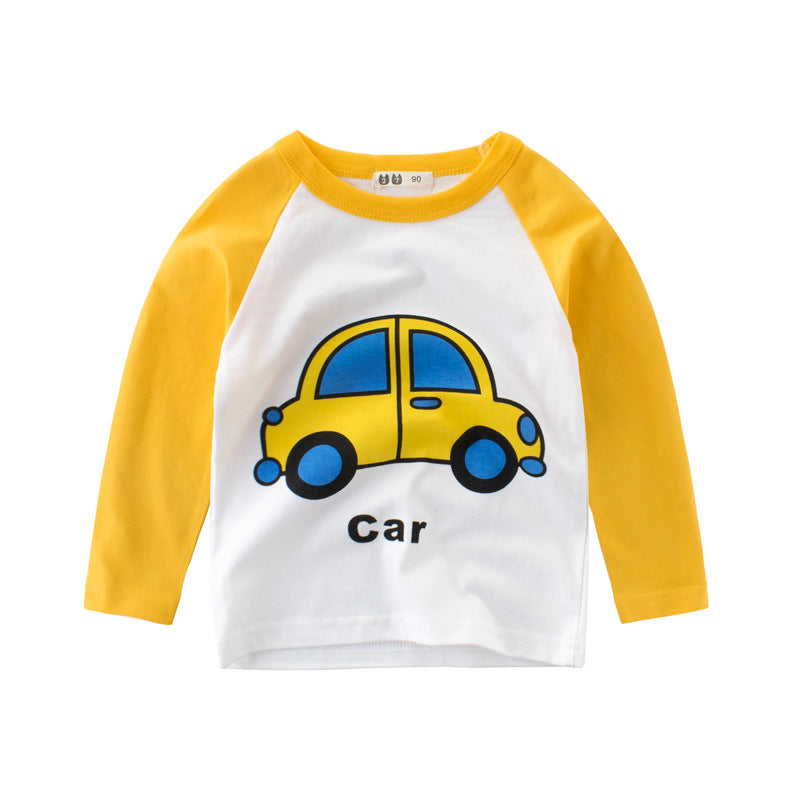 new boys' long sleeve T-shirt