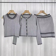Cardigan Coat Set