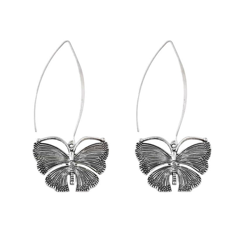 Butterfly Pendant Earrings