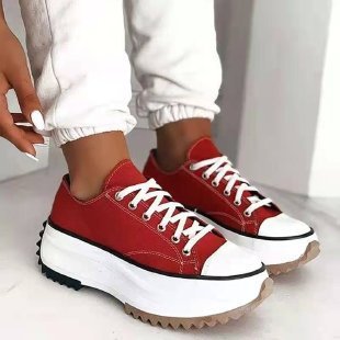 Canvas High Top Shoes