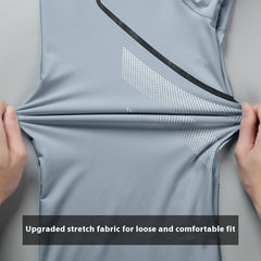 Breathable Short Sleeve Round Neck Active Tee