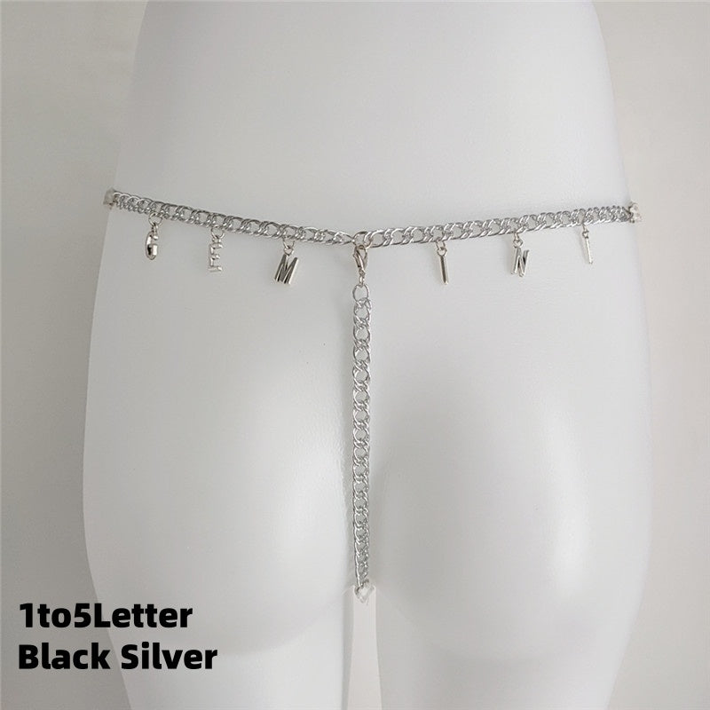 Exy G-String  Waist Body Chain Lace Thongs Jewelry Gift