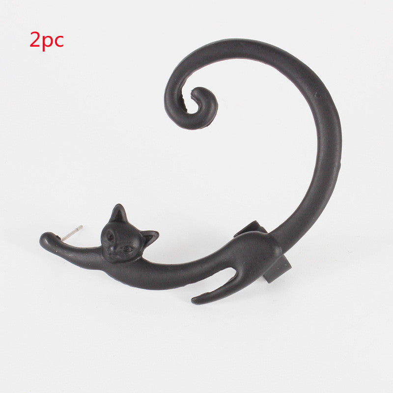 Cat Post Earring