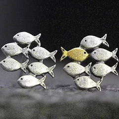 Goldfish Ear Studs