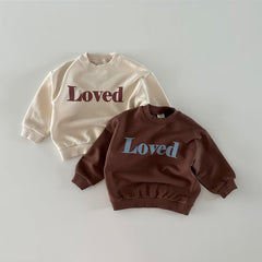 Comfortable Letter Crew Neck Top
