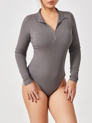 Fashi Zipper Jumpsuit
